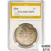 Image 1 : 1898 Morgan Silver Dollar PGA MS64 DMPL