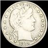 Image 1 : 1914-S Barber Quarter LIGHTLY CIRCULATED
