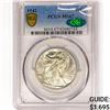 Image 1 : 1942 CAC Walking Liberty Half Dollar PCGS MS67