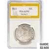 Image 1 : 1823 Capped Bust Half Dollar PGA AU50 Patched 3