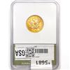 Image 2 : 1900 $5 Gold Half Eagle NGS MS65