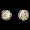 Image 1 : [2] 1883 Seated Liberty Dimes UNCIRCULATED