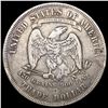 Image 2 : 1877 Silver Trade Dollar LIGHTLY CIRCULATED