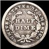 Image 2 : 1840-O Seated Liberty Half Dime NICELY CIRCULATED