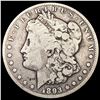 Image 1 : 1893-CC Morgan Silver Dollar NICELY CIRCULATED