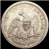 Image 2 : 1855 Arws Seated Liberty Quarter NICELY CIRCULATED