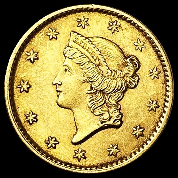 1853 Rare Gold Dollar UNCIRCULATED
