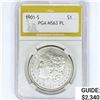 Image 1 : 1901-S Morgan Silver Dollar PGA MS63 PL