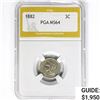 Image 1 : 1882 Nickel Three Cent PGA MS64