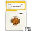 Image 1 : 1904 Indian Head Cent PGA MS65 RED