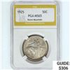 Image 1 : 1925 Stone Mountain Half Dollar PGA MS65