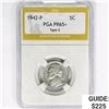 Image 1 : 1942-P Jefferson Nickel PGA PR65+ Type 2