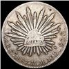 1887 Mexico Silver 8 Reales LIGHTLY CIRCULATED