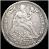 1873 Arws Seated Liberty Dime NEARLY UNCIRCULATED