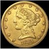1881 $5 Gold Half Eagle NEARLY UNCIRCULATED