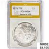 Image 1 : 1878 7TF Morgan Silver Dollar PGA MS64 REV 79