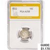 Image 1 : 1832 Capped Bust Dime PGA AU58