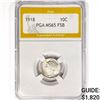 Image 1 : 1918 Mercury Silver Dime PGA MS65 FSB