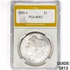 1885-S Morgan Silver Dollar PGA MS63