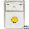1912 $2.50 Gold Quarter Eagle PCI MS64