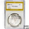 1884-CC Morgan Silver Dollar PGA MS66