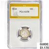 Image 1 : 1834 Capped Bust Dime PGA AU58