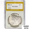Image 1 : 1926-D Silver Peace Dollar PGA MS64