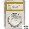 Image 1 : 1899 Morgan Silver Dollar PGA MS63
