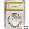 Image 1 : 1891-S Morgan Silver Dollar PGA MS62+