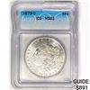 Image 1 : 1879-O Morgan Silver Dollar ICG MS63