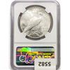 Image 2 : 1922-S Silver Peace Dollar NGC MS61