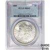 1889 Morgan Silver Dollar PCGS MS63