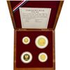 Image 2 : 1988 Poland 1.85ozt AGW Gold Proof Set (4 Coins)
