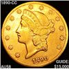 1890-CC $20 Gold Double Eagle CHOICE AU
