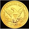 Image 2 : 1851-C $2.50 Gold Quarter Eagle CHOICE AU