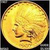 Image 1 : 1907 $10 Gold Eagle CHOICE BU