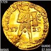 Image 1 : 1729 Ducat Netherlands GEM BU