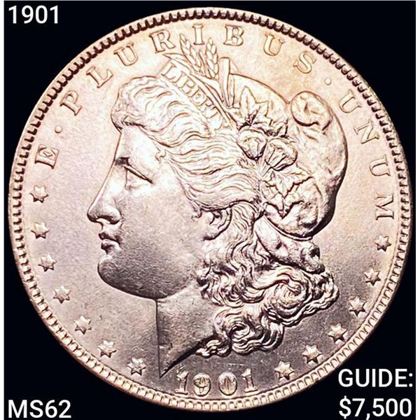 1901 Morgan Silver Dollar UNCIRCULATED