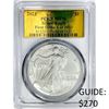 Image 1 : 2023 Silver Eagle PCGS MS70 First Strike Gold Labl