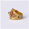 Image 3 : Two Antique Cambodian 22K Gold Ceremonial Thumb Rings
