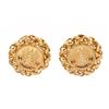 Image 1 : Chanel CC Wheat Earrings