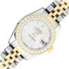Image 1 : Rolex Quickset 2T Yellow Gold & Stainless Steel Silver Index Datejust 26MM
