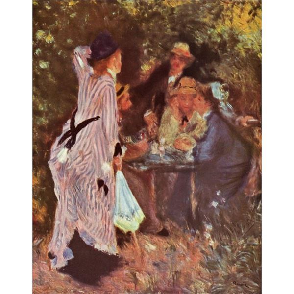 Renoir - In The Garden (In The Garden Bower Of Moulin De La Galette)