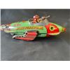 Image 2 : LOUIS MARX & CO. VINTAGE BUCK ROGERS ROCKET POLICE TIN TOY