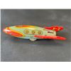 Image 2 : VINTAGE MARX TIN X-2 ROCKET SHIP TOY