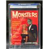 Image 1 : FAMOUS MONSTERS OF FILMLAND #1 WARREN PUBLISHING 2/58 GRADED 7.0 COMIC BOOK