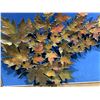 Image 2 : VINTAGE METAL WALL ART MAPLE LEAVES SIGNED