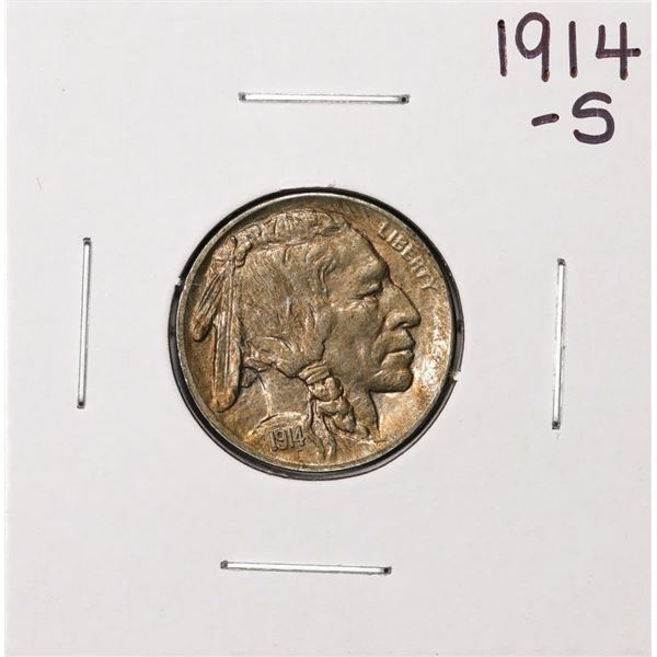 1914-S Buffalo Nickel Coin