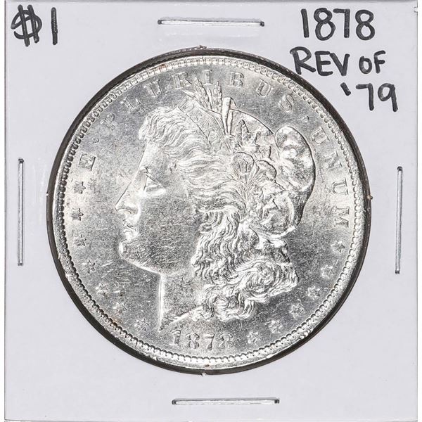 1878 Rev of 79' $1 Morgan Silver Dollar Coin