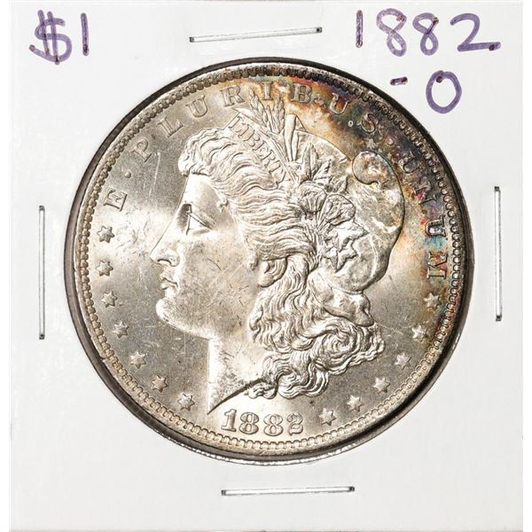 1882-O $1 Morgan Silver Dollar Coin Nice Toning